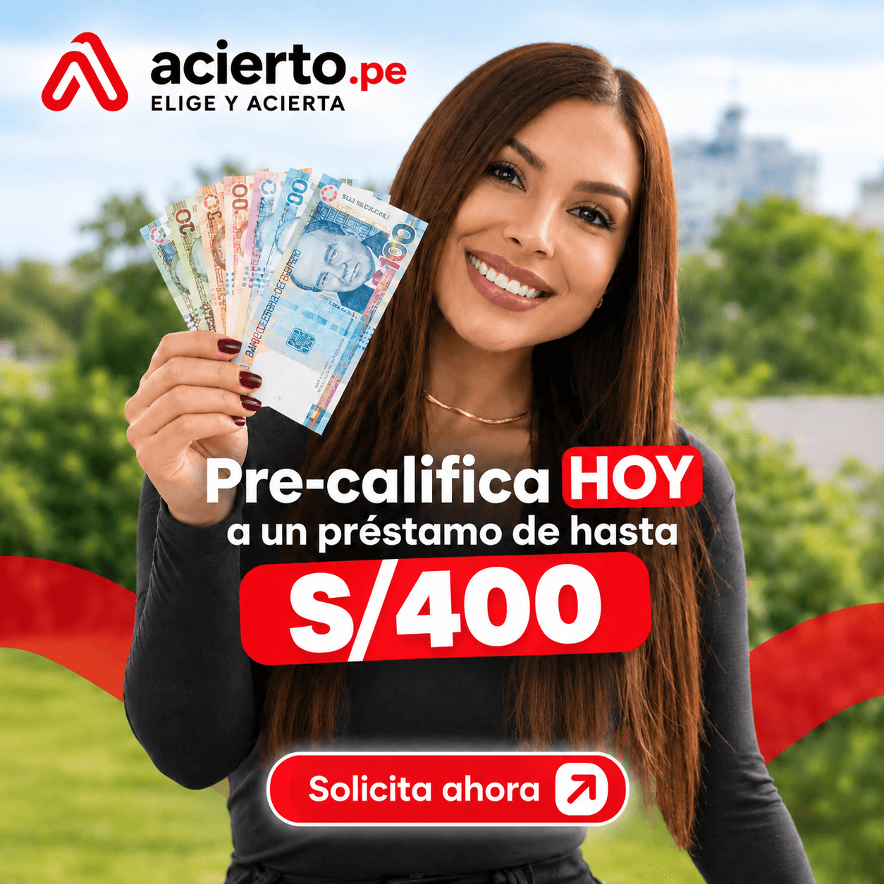 mujer pide prestamo hata 400 peru acierto Préstamos de 1000 soles solo con DNI